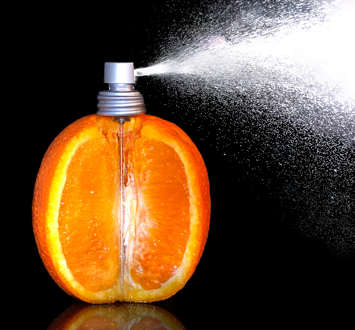 Orange spray