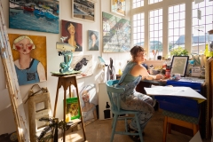 HC: Lady in a Studio - Peter Baker